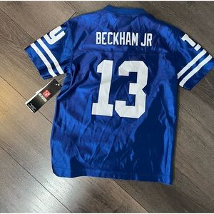NWT NY Giants Size Small Beckham Jr Football Jersey